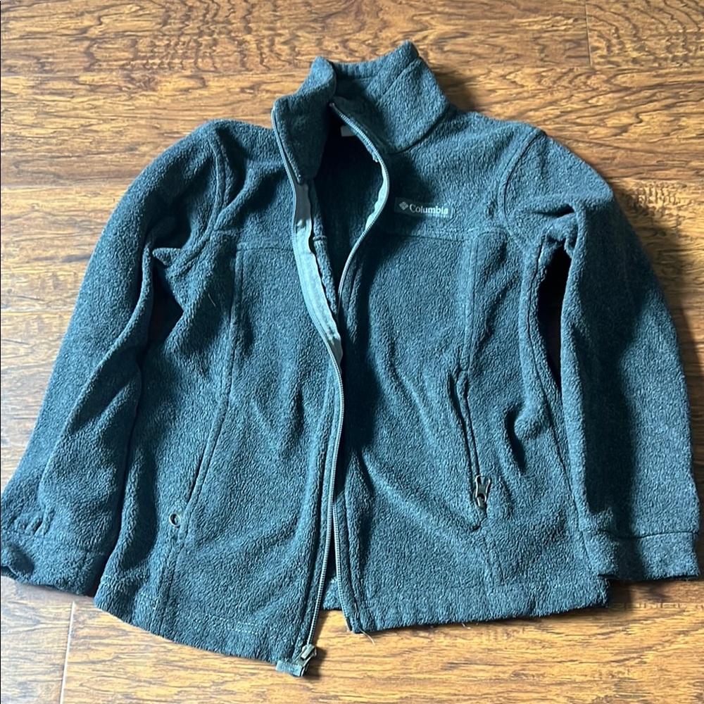 Columbia Kids Fleece Jacket - Dark Gray size XS